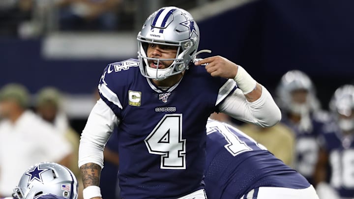Prescott estaría en duda para jugar este domingo con los Cowboys