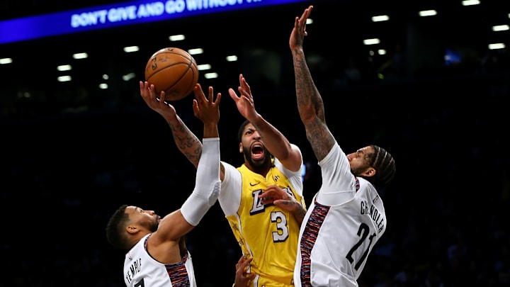 Anthony Davis ha tenido buen rendimiento ante Nets