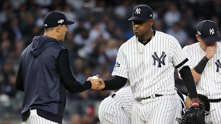 Aaron Boone respondió a las quejas de Luis Severino 