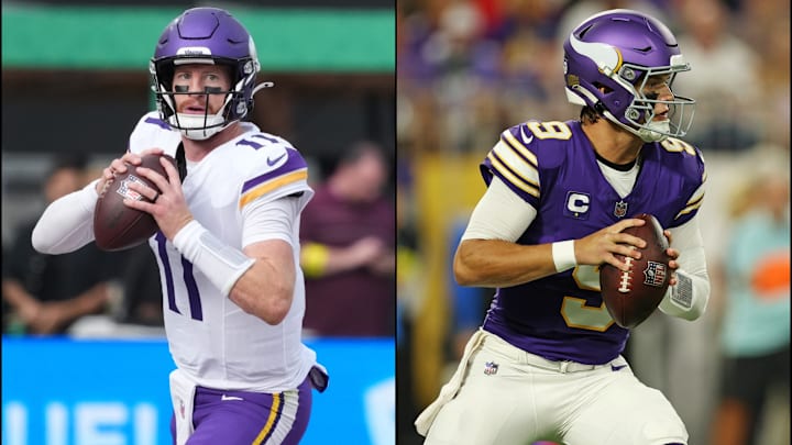Will Carson Wentz or J.J. McCarthy start for the Vikings on Sunday against the Eagles? Will Carson Wentz or J.J. McCarthy start for the Vikings on Sunday against the Eagles?