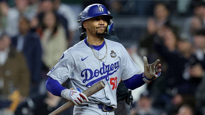 Los Angeles Dodgers shortstop Mookie Betts.