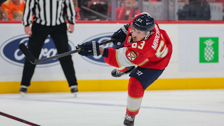 Marchand has been out with an injury.