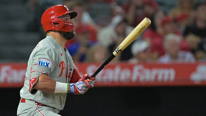 Kyle Schwarber and the Phillies are favorites in Washington. Kyle Schwarber and the Phillies are favorites in Washington.