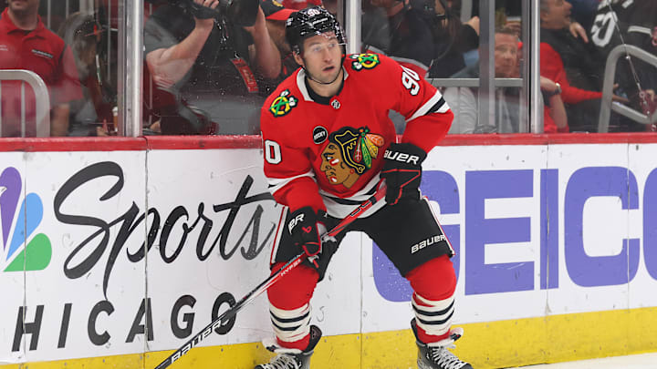 Carolina Hurricanes v Chicago Blackhawks