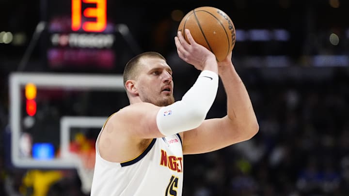 Denver Nuggets center Nikola Jokic.