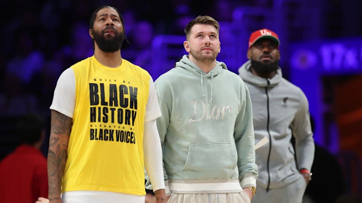 Markieff Morris, Luka Doncic, LeBron James