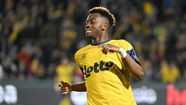 Simon Adingra, joueur de l'Union Saint Gilloise 