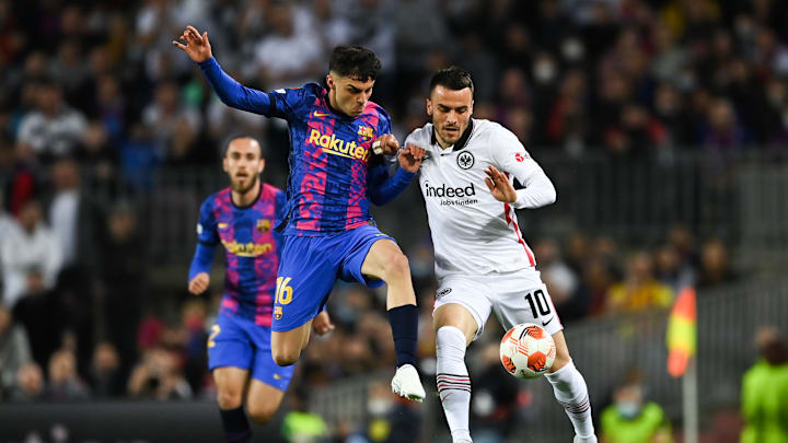 Barcelona vs Eintracht Frankfurt en la Jornada 6 de Champions League Barcelona vs Eintracht Frankfurt en la Jornada 6 de Champions League