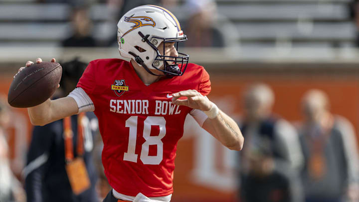 National team quarterback Taylor Elgersma