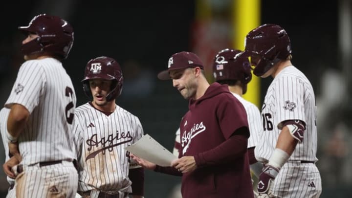 Texas A&M head coach Michael Earley