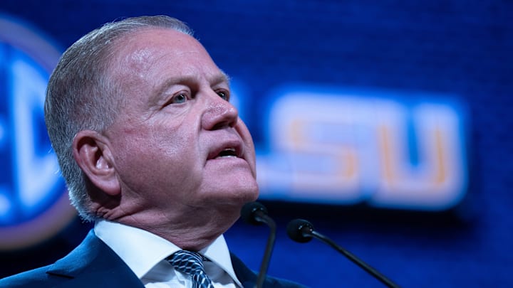 LSU Head Coach Brian Kelly