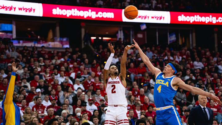 Wisconsin senior Nick Boyd reached double figures for the 15th straight game, scoring 20 points to help the Badgers knock off UCLA, 80-72, at the Kohl Center. Wisconsin senior Nick Boyd reached double figures for the 15th straight game, scoring 20 points to help the Badgers knock off UCLA, 80-72, at the Kohl Center.