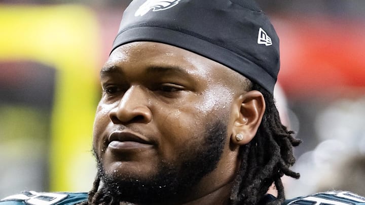 NFL Philadelphia Eagles defensive tackle Jalen Carter