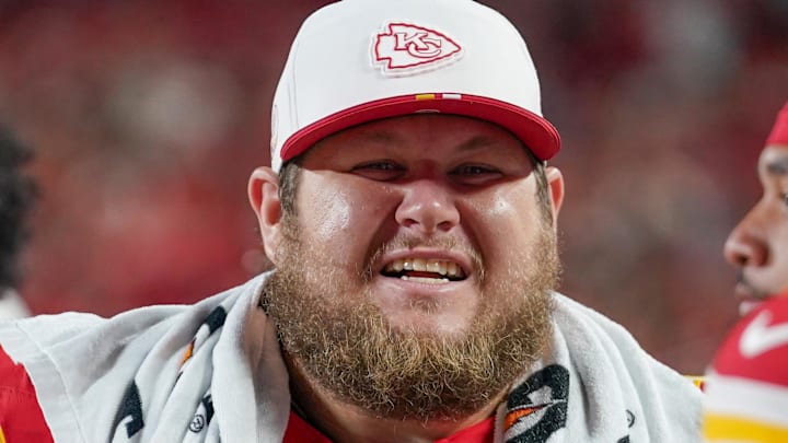 Kansas City Chiefs center Creed Humphrey 