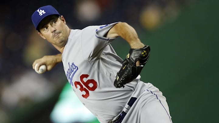 Los Angeles Dodgers también tuvieron a Greg Maddux en sus filas 