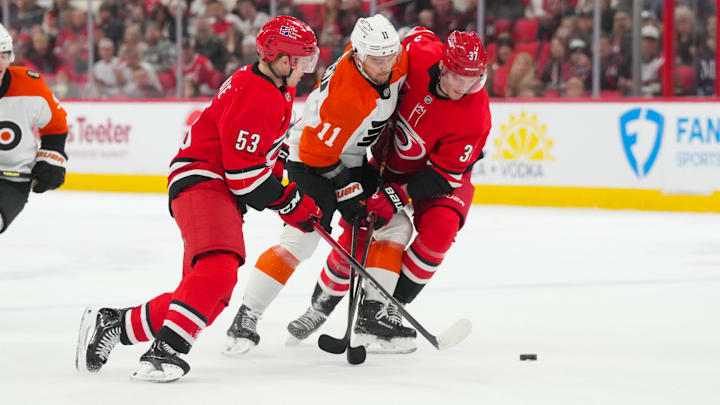 The Hurricanes and Flyers face off in the second round.