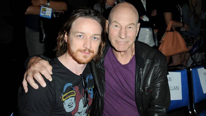 Star Trek Patrick Stewart death James McAvoy reaction