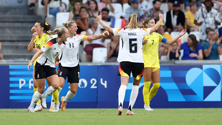 Die DFB-Frauen durften im Sommer bereits gegen Australien jubeln Die DFB-Frauen durften im Sommer bereits gegen Australien jubeln