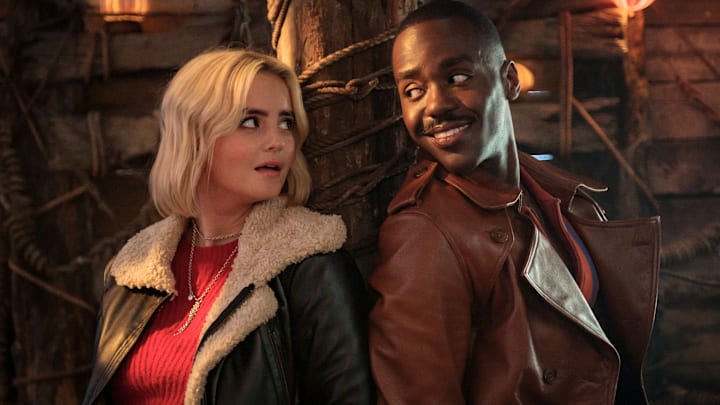The Doctor (Ncuti Gatwa) and Ruby Sunday (Millie Gibson) in Doctor Who.