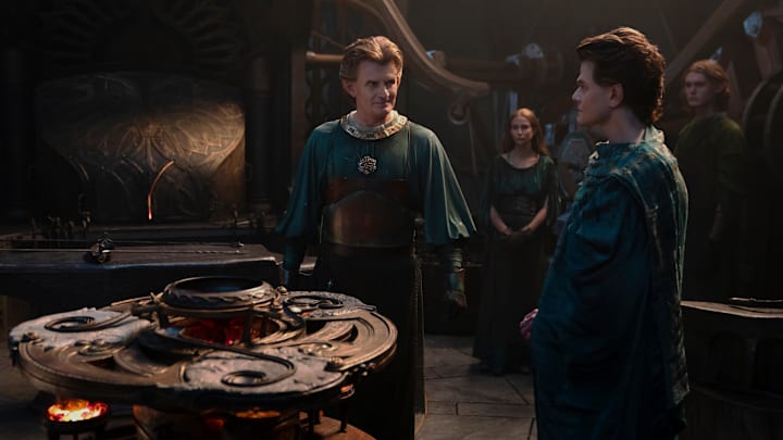 Charles Edwards (Celebrimbor), Robert Aramayo (Elrond)