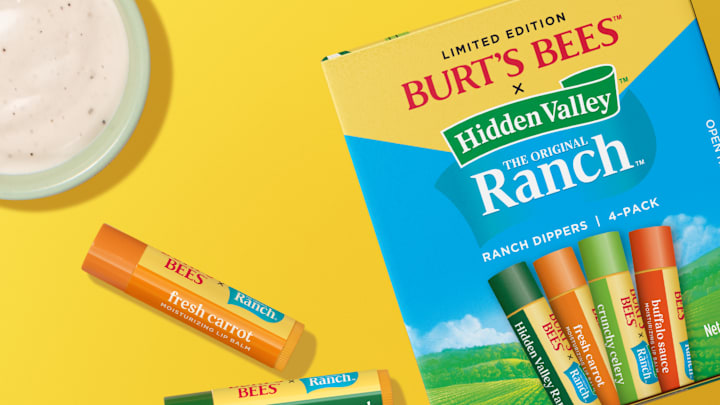 Hidden Valley Ranch and Burt's Bees lip balm collaboration