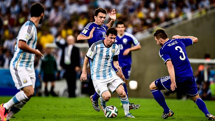 2014 FIFA World Cup: Argentina vs Bosnia and Herzegovina 2014 FIFA World Cup: Argentina vs Bosnia and Herzegovina