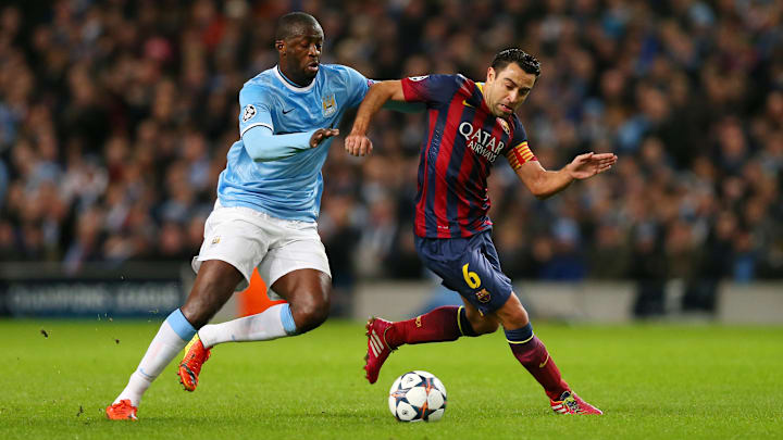 Toure & Xavi have been teammates & rivals