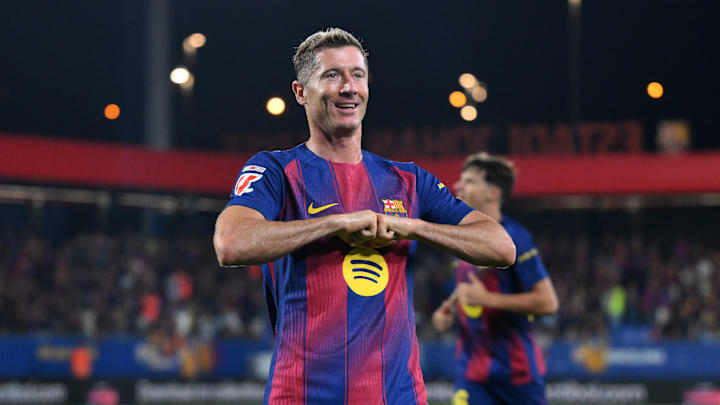 Robert Lewandowski et le FC Barcelone affrontent Getafe ce dimanche