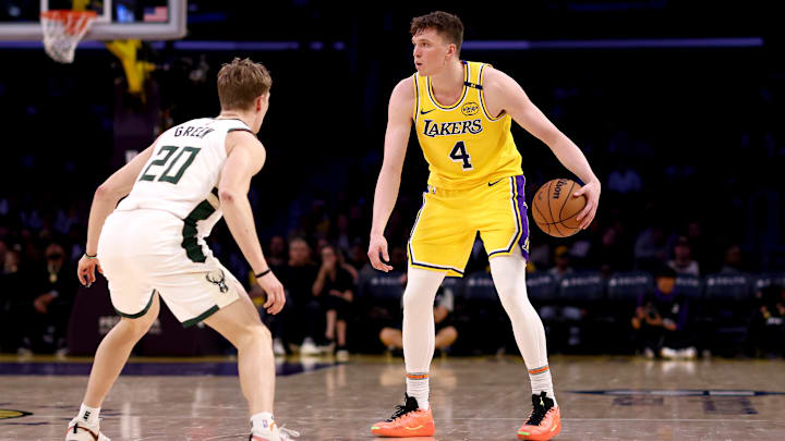 Dalton Knecht fue de más a menos en su primera temporada con los Lakers