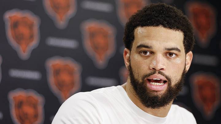 Chicago Bears quarterback Caleb Williams