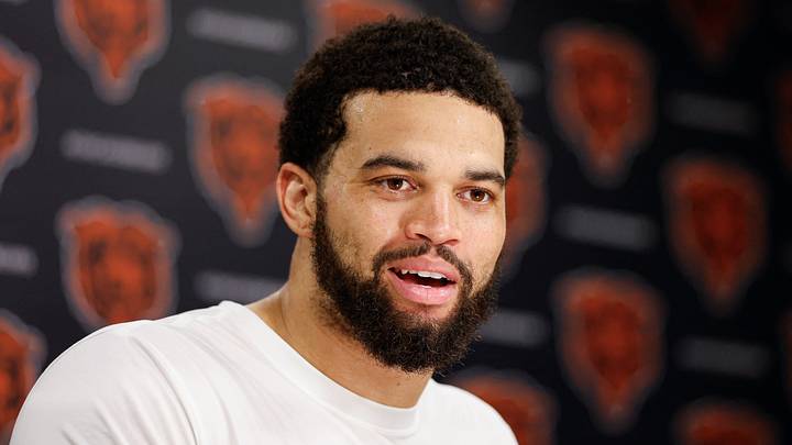Chicago Bears quarterback Caleb Williams 