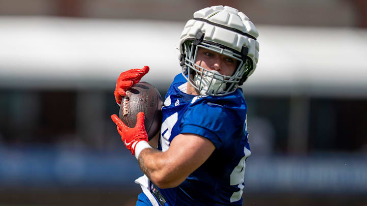 New York Giants running back Cam Skattebo 