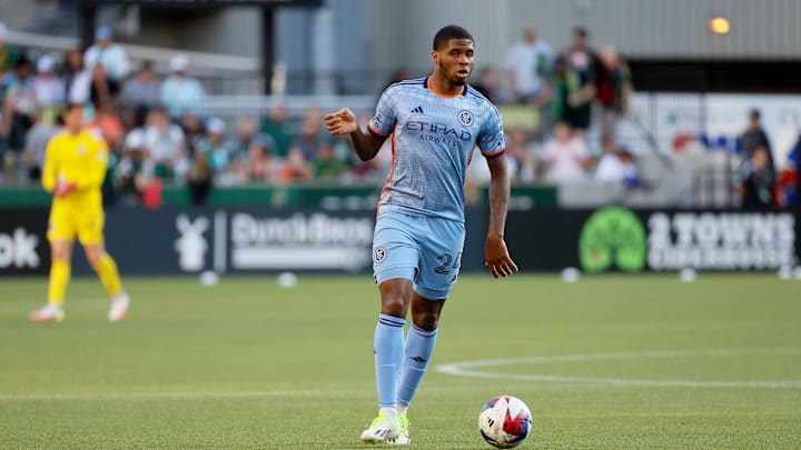 Tayvon Gray of NYCFC and Jamaica 