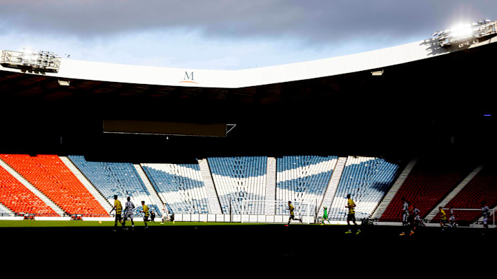 Queen's Park v Stranraer - Scottish League Two Match Queen's Park v Stranraer - Scottish League Two Match