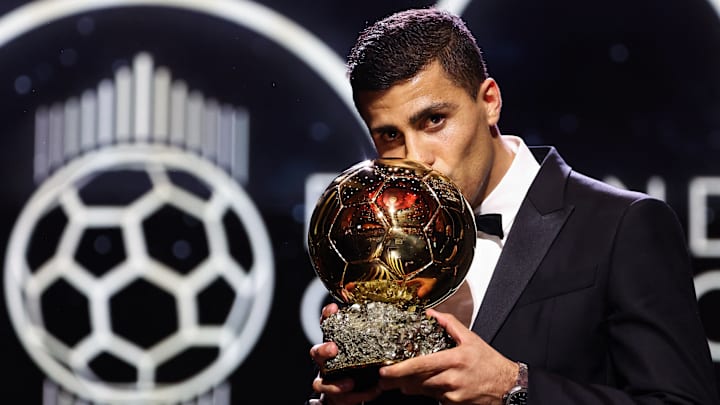 Rodri levou a Bola de Ouro 2024