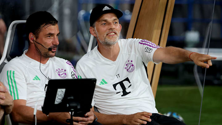 Unter Thomas Tuchel Co-Trainer beim FC Bayern: Zsolt Löw (l.)