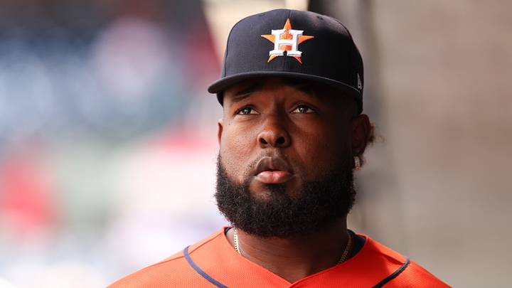 Houston Astros pitcher Cristian Javier (53) before a game. Credit: Bill Streicher-Imagn Images Houston Astros pitcher Cristian Javier (53) before a game. Credit: Bill Streicher-Imagn Images