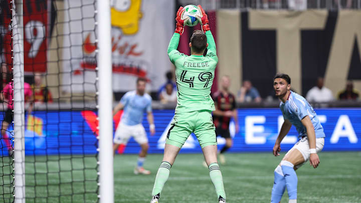 Matt Freese and Justin Haak of NYCFC