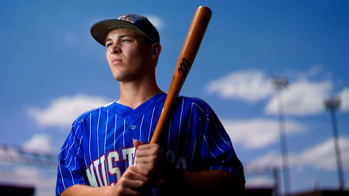 Fort Cobb-Broxton's Eli Willits, pictured in Edmond, Oklahoma, on Friday, June 6, 2025, was the surprise No. 1 overall selection in the 2025 MLB Draft by the Washington Nationals on Sunday.