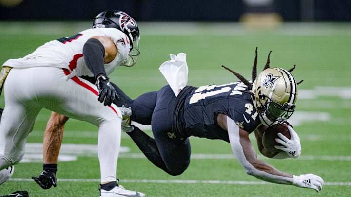 New Orleans Saints running back Alvin Kamara