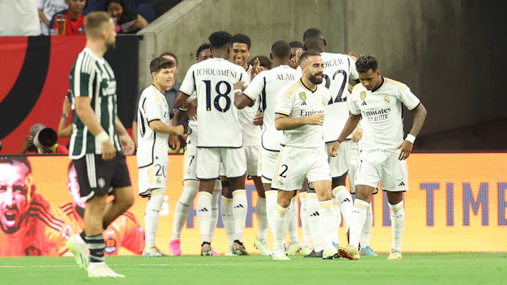 Real Madrid secured the win over Man Utd