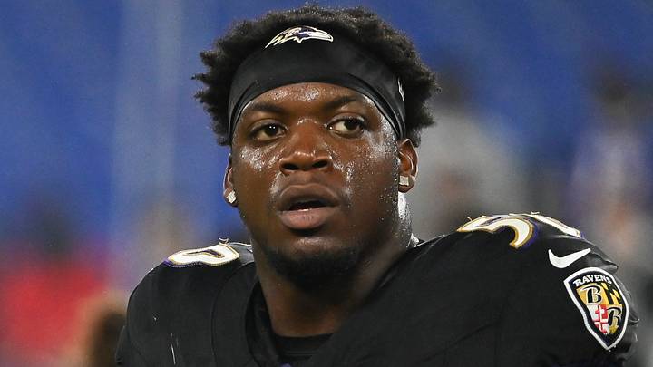 Baltimore Ravens linebacker Adisa Isaac
