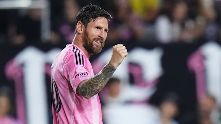 Lionel Messi a marqué un superbe coup franc face à Nashville hier soir. 