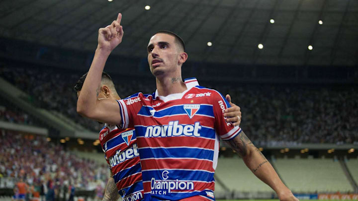 Thiago Galhardo foi muito bem no segundo tempo da partida contra o Coelho