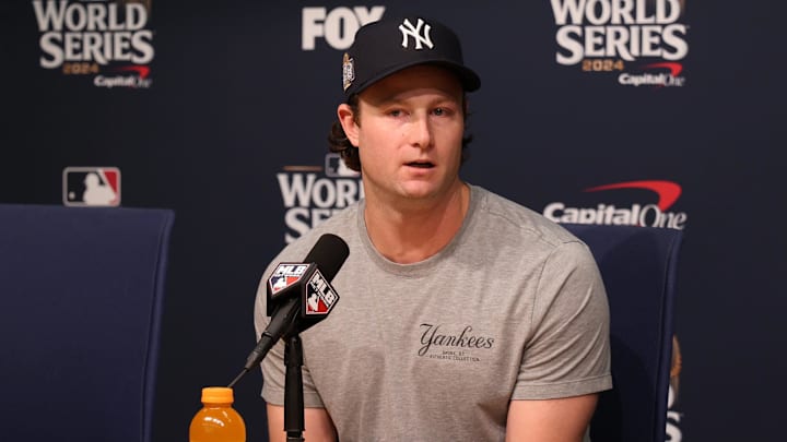 Cole allowed one earned run over six innings of work in the Yankees' Game 1 loss.