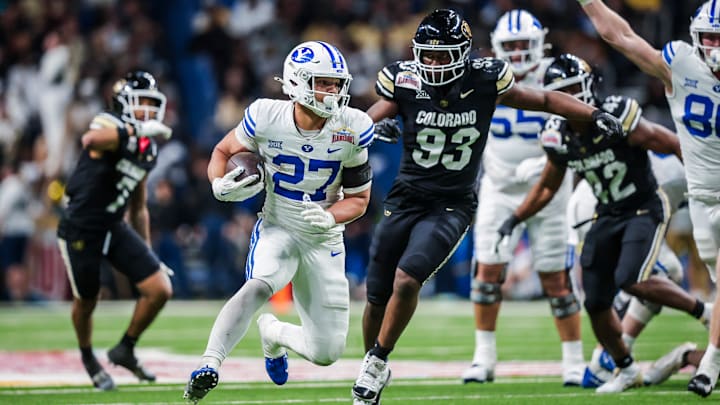 BYU running back LJ Martin in Alamo Bowl win over Colorado