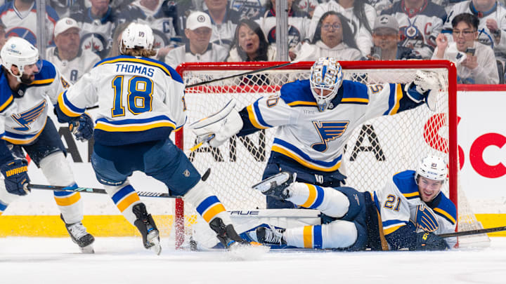 St Louis Blues v Winnipeg Jets - Game Two
