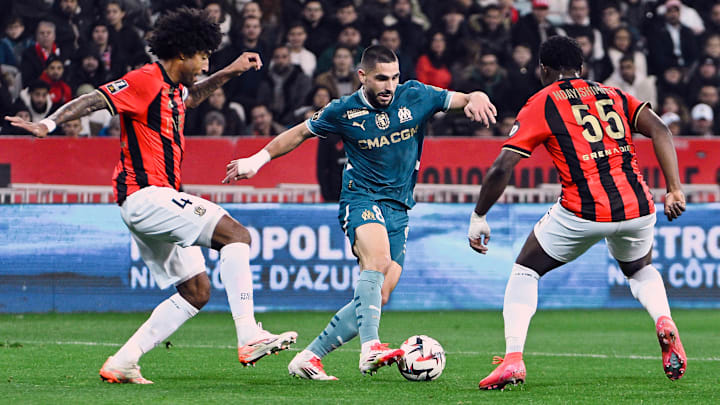 L'OM a été battu sur la pelouse de l'OGC Nice.