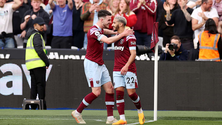 Declan Rice et Saïd Benrahma ont brillé