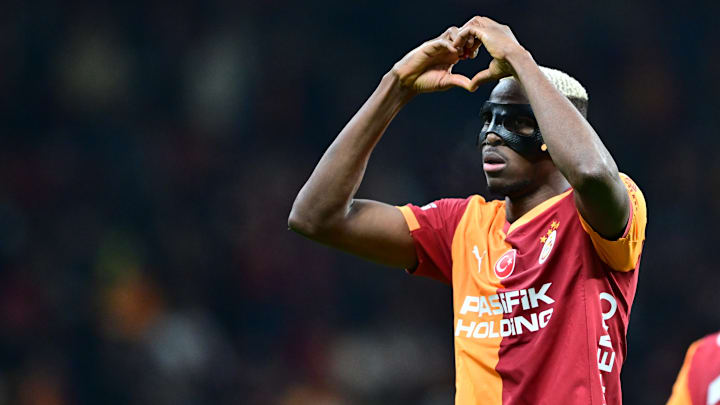 Victor Osimhen steht mit Galatasaray Istanbul im Achtelfinale der Champions League